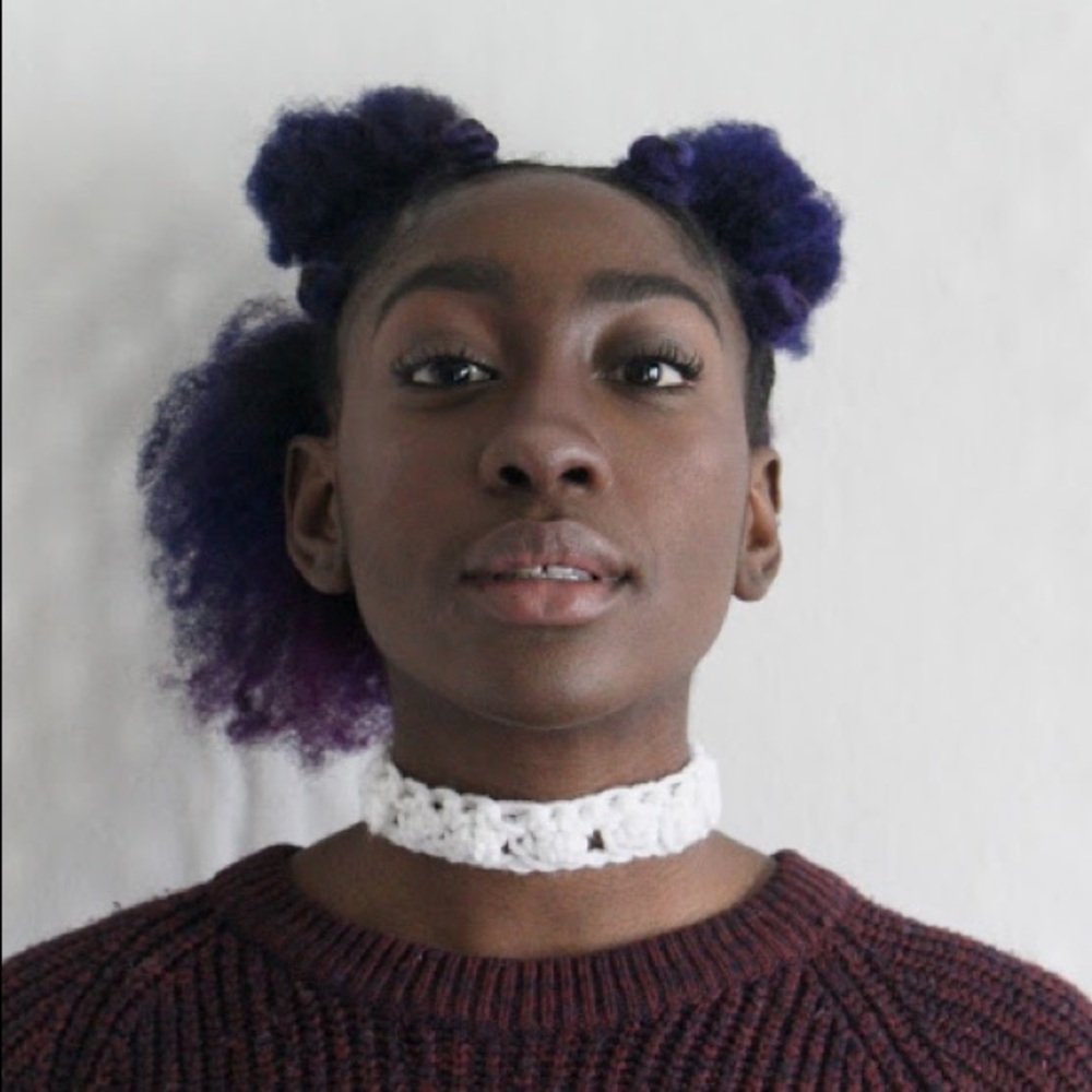 Crochet Choker - Snow White